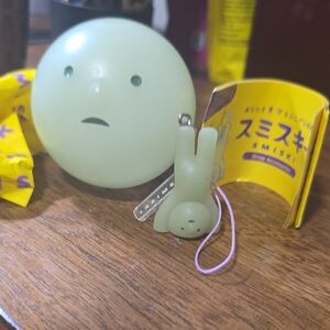 NEW!! Smiski Green V3 Keychain Charm